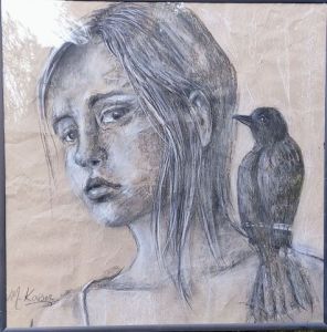Voir le détail de cette oeuvre: FILLE A L OISEAU